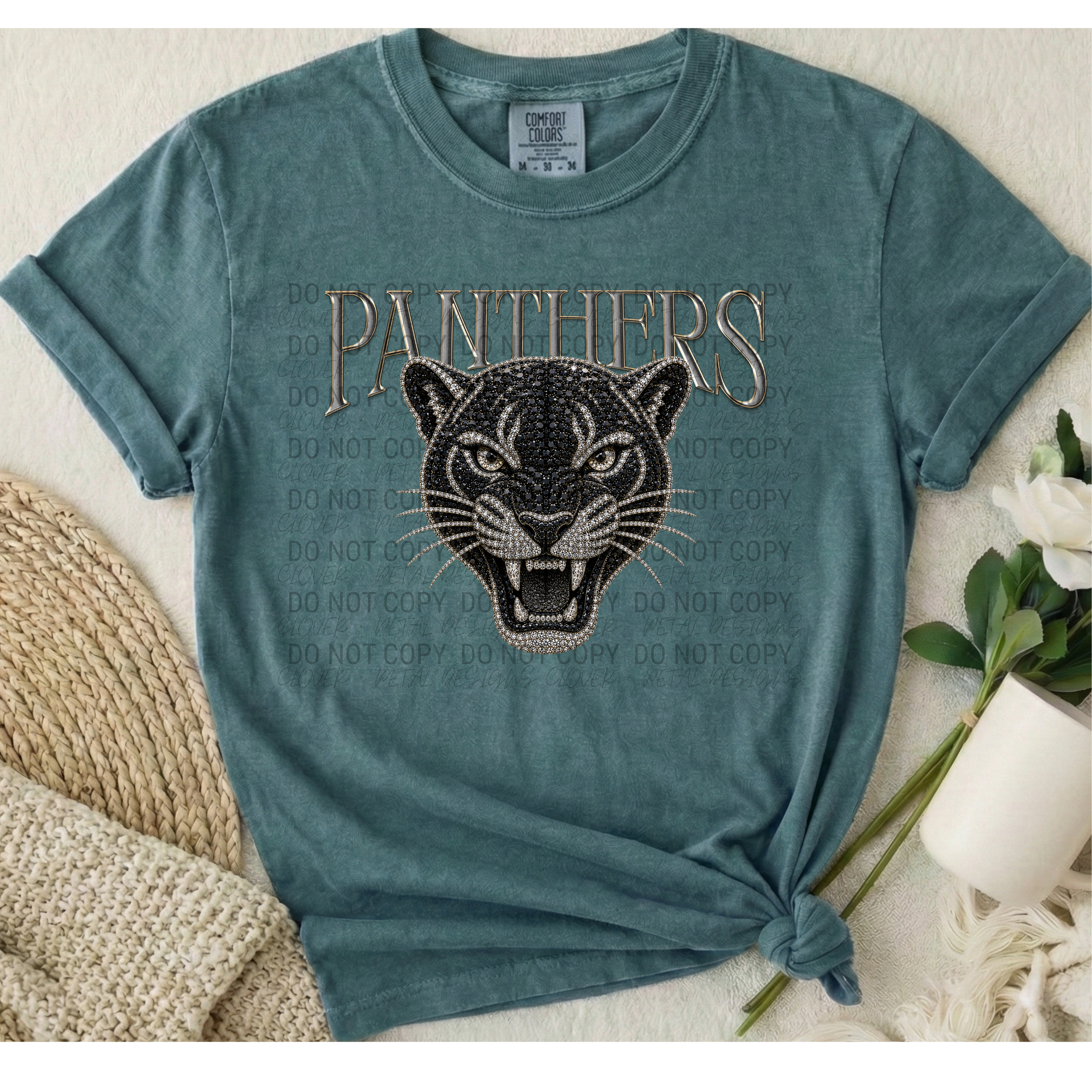 Bling Mascots | Comfort Colors | 1717