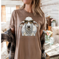 Brushstroke Brahman | Comfort Colors | 1717