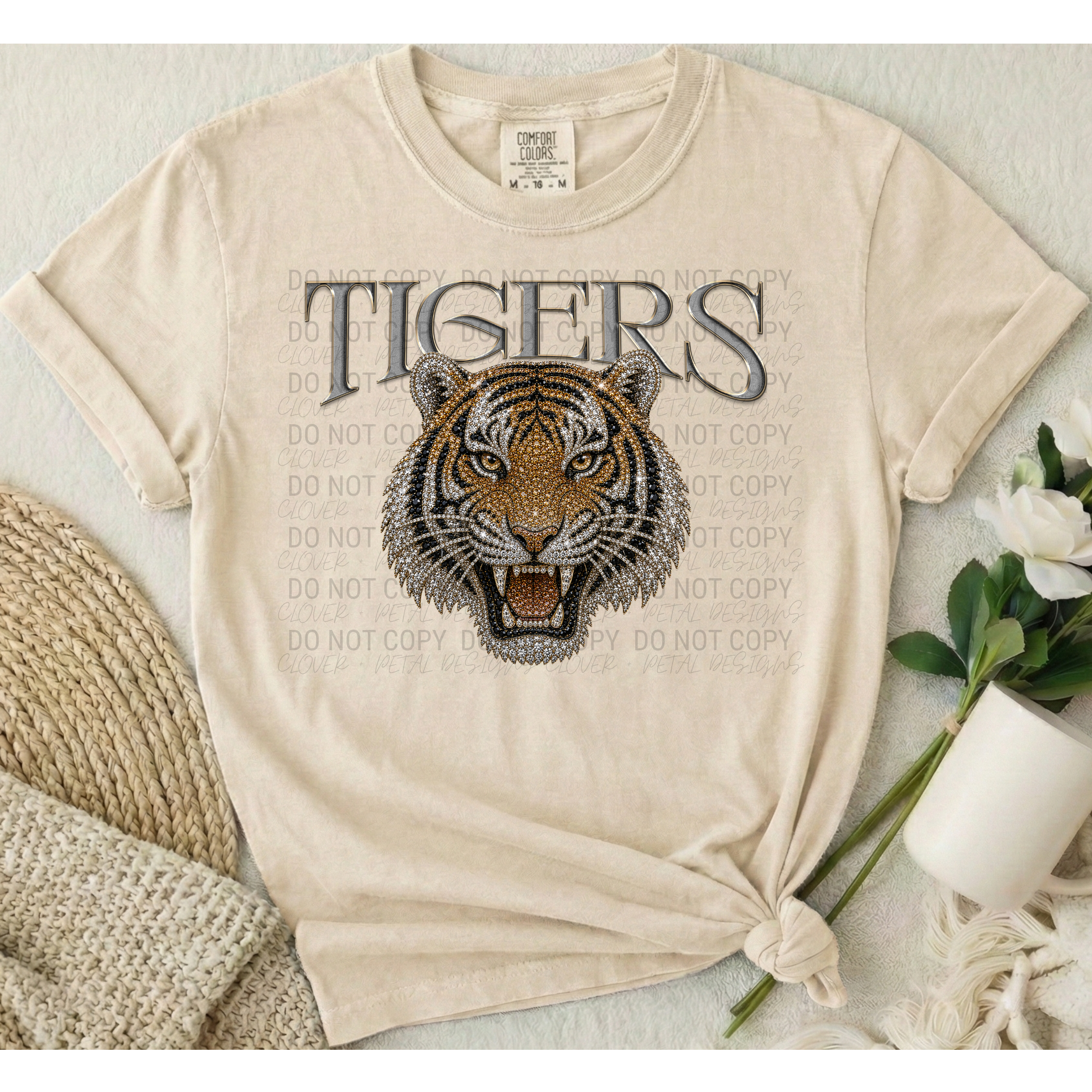 Bling Mascots | Comfort Colors | 1717