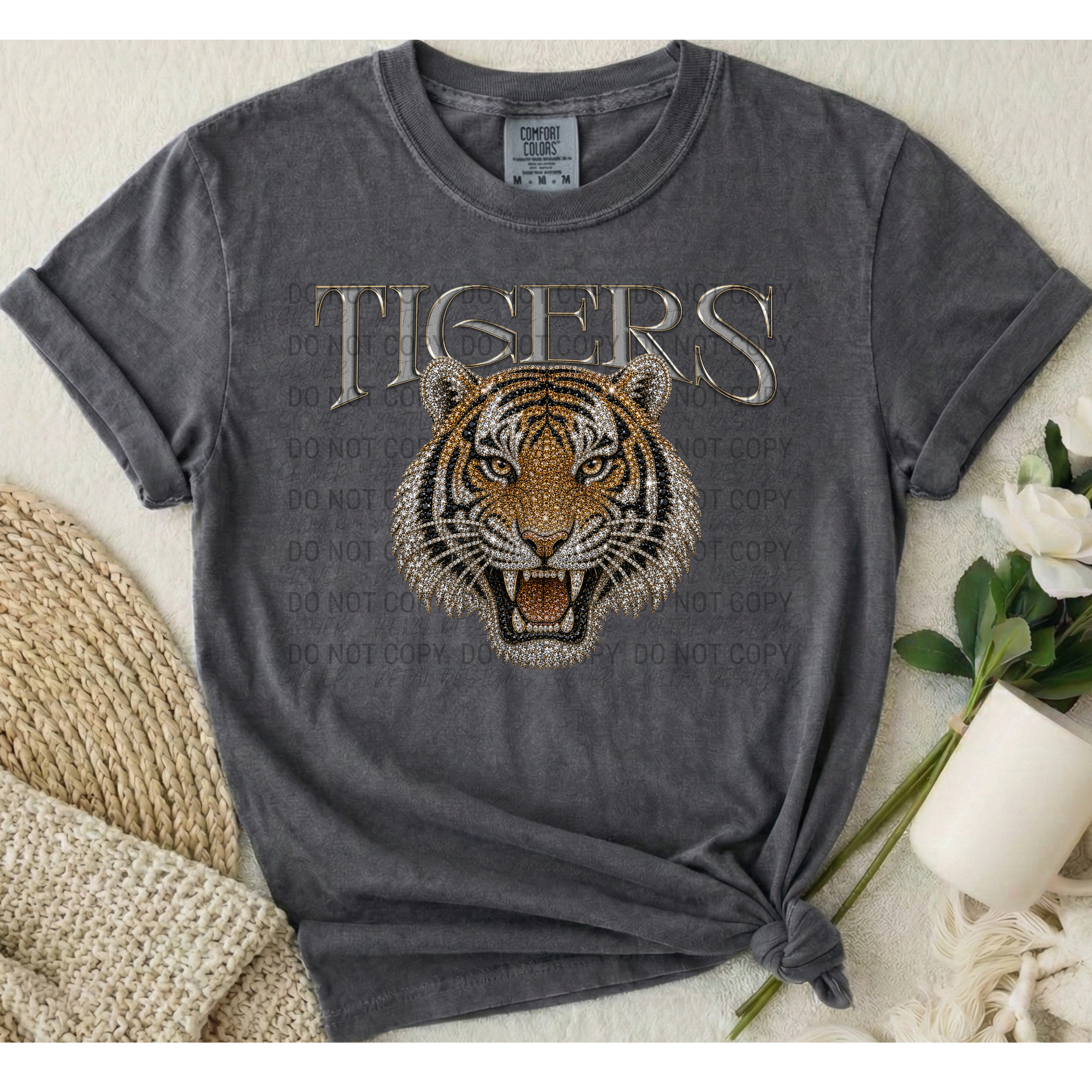 Bling Mascots | Comfort Colors | 1717