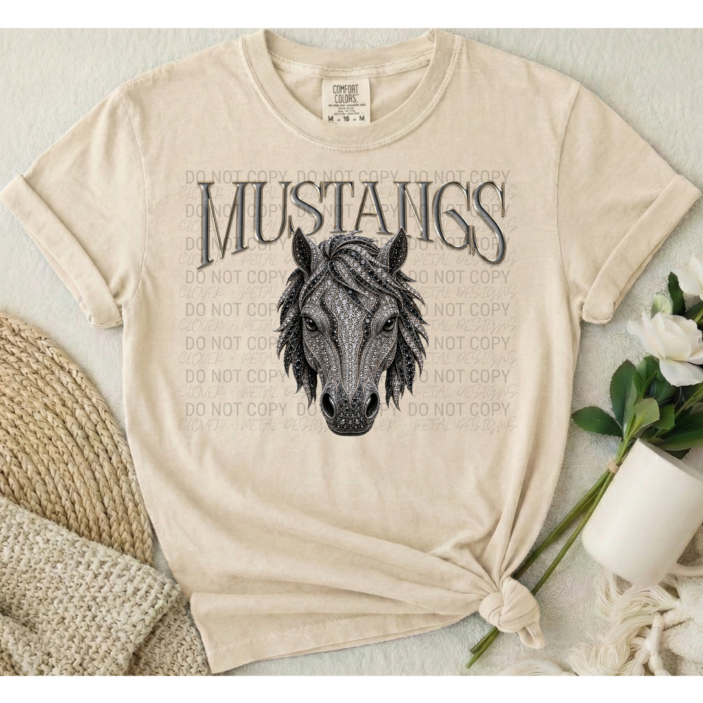Bling Mascots | Comfort Colors | 1717