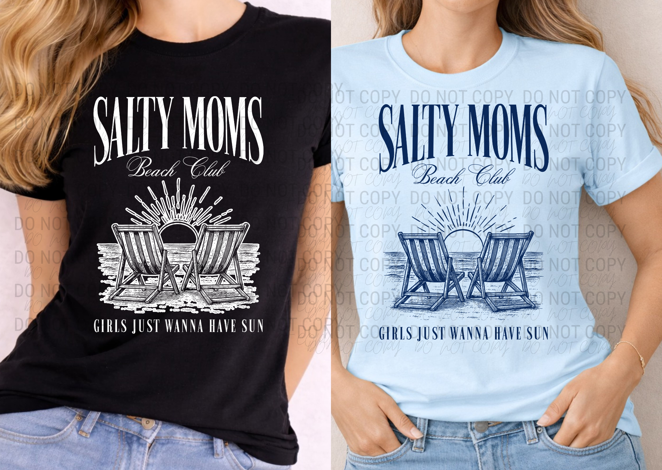 Salty Moms Beach Club | Comfort Colors | 1717