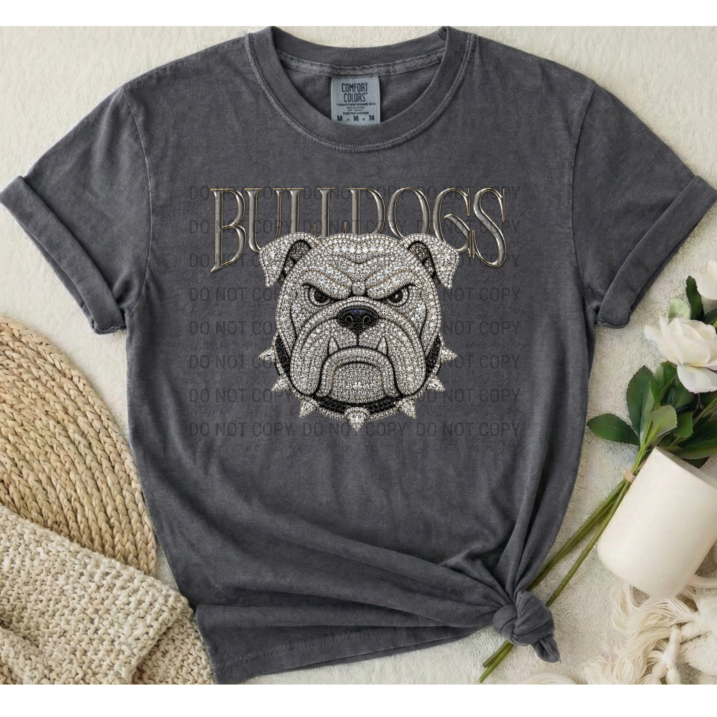 Bling Mascots | Comfort Colors | 1717