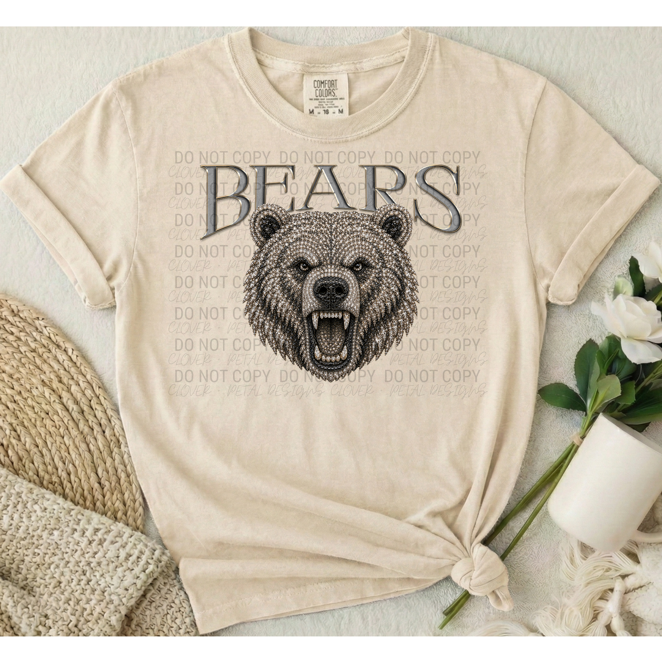 Bling Mascots | Comfort Colors | 1717