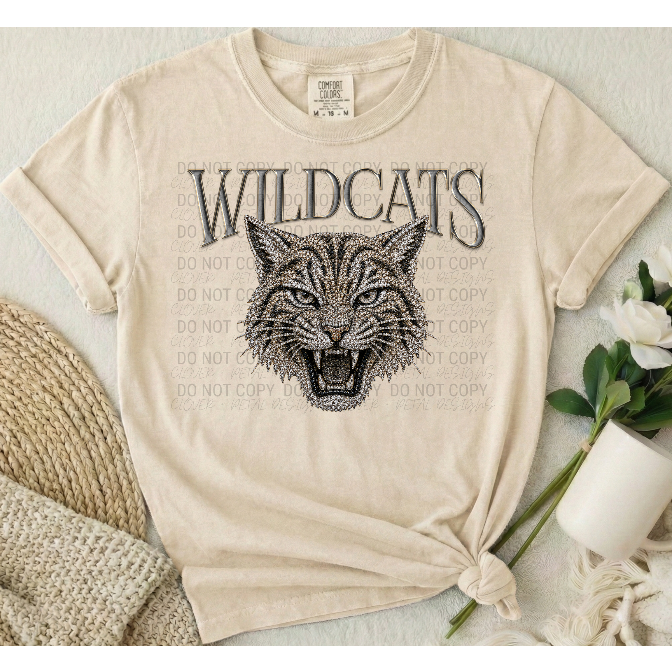 Bling Mascots | Comfort Colors | 1717