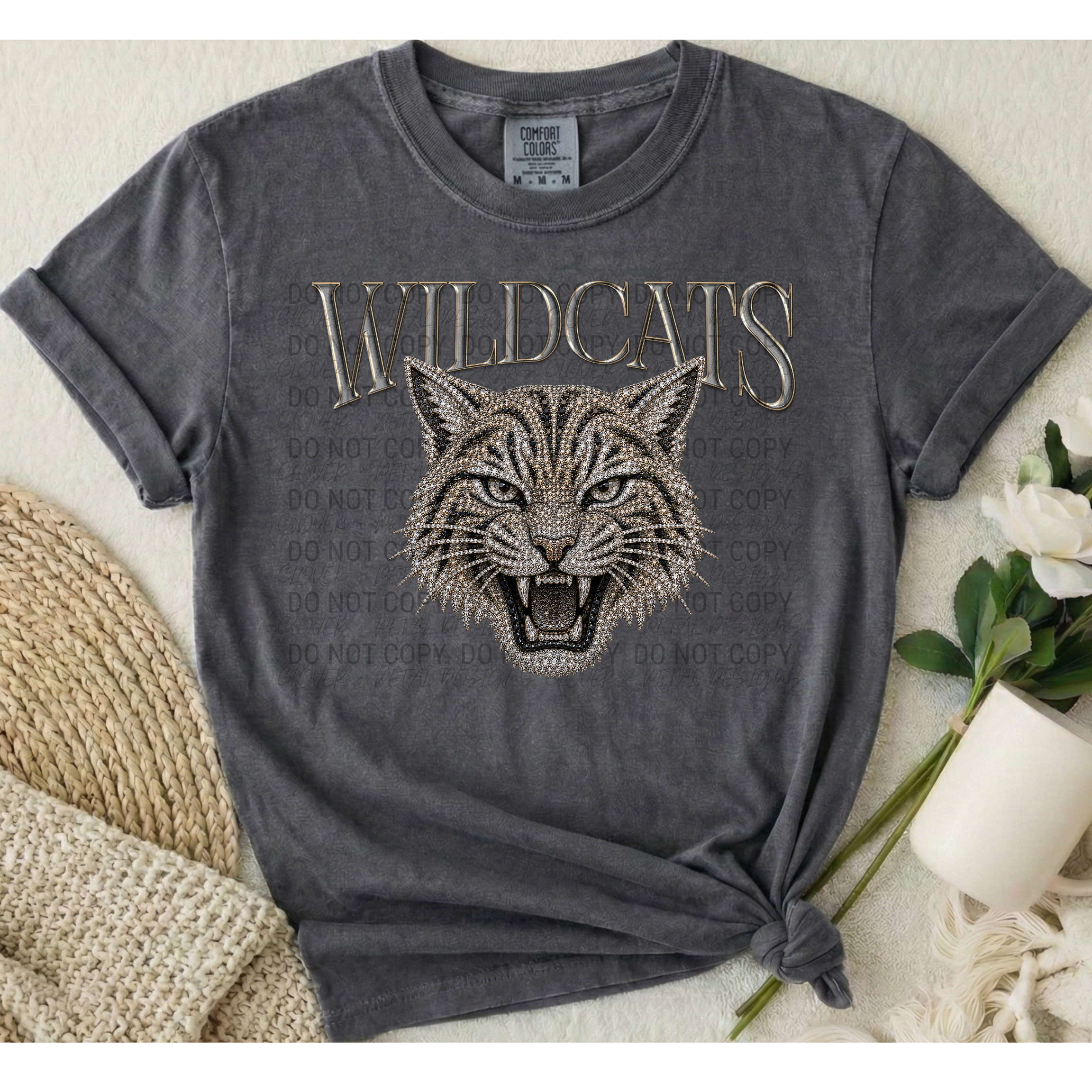 Bling Mascots | Comfort Colors | 1717