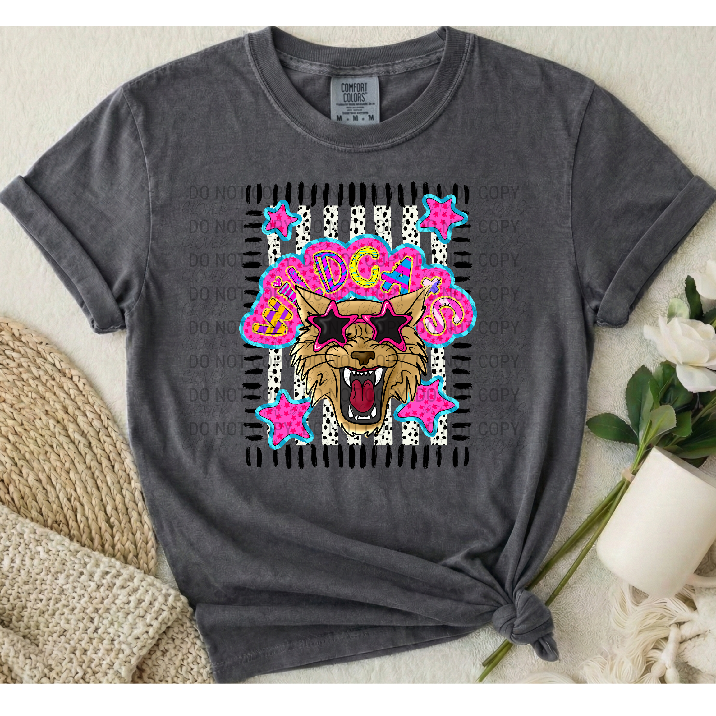 Doodle Dalmatian Mascot | Comfort Colors | 9018 Youth Tee