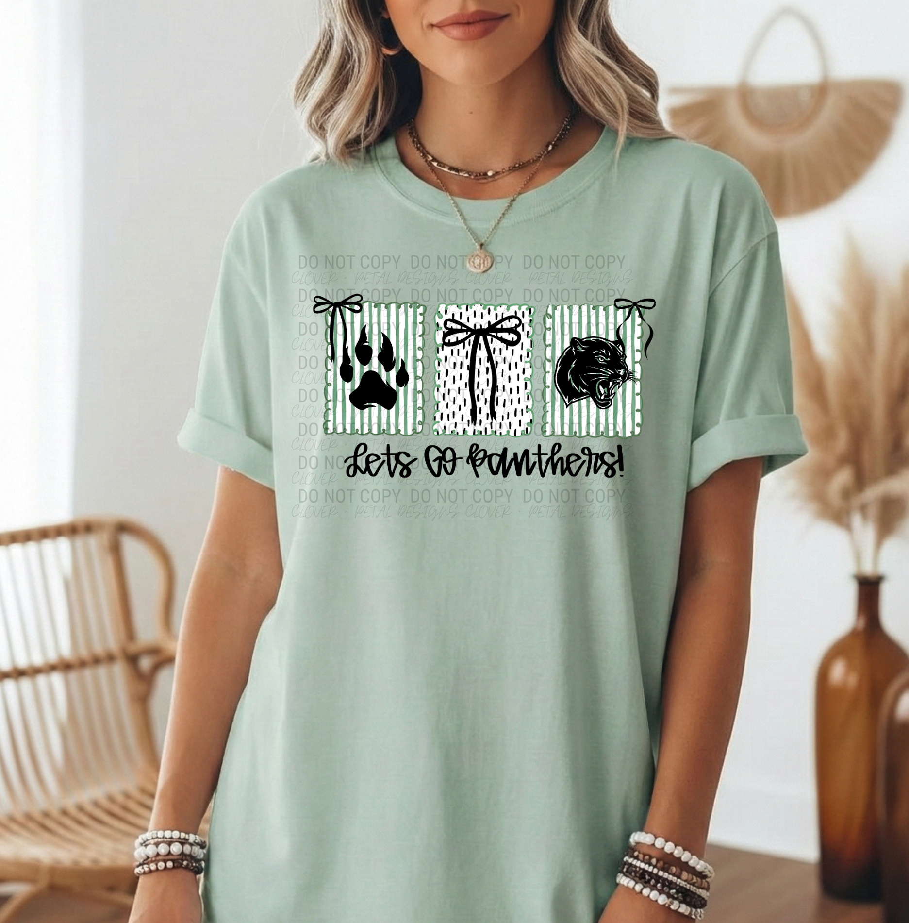 Let's Go Panthers Doodle | Comfort Colors | 1717