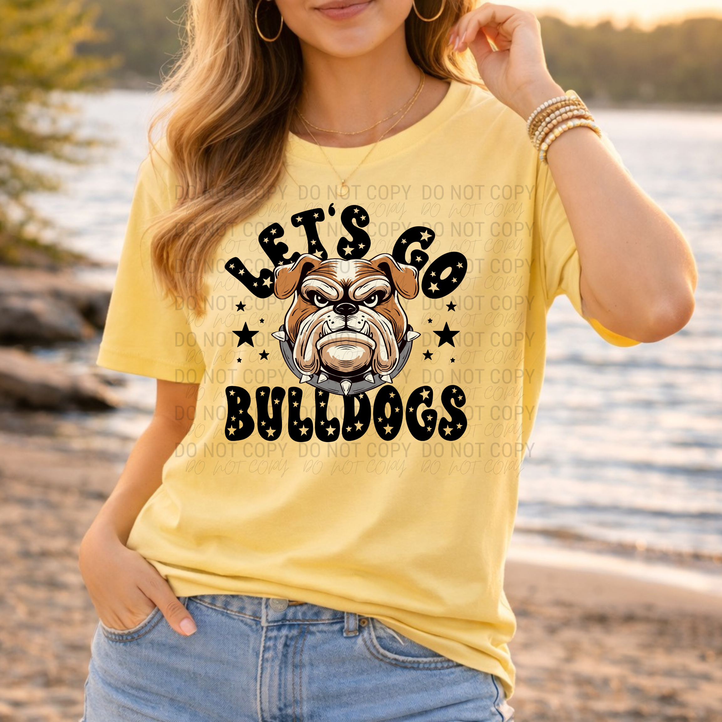 Let's Go Star Mascot | Comfort Colors | 9018 Youth Tee