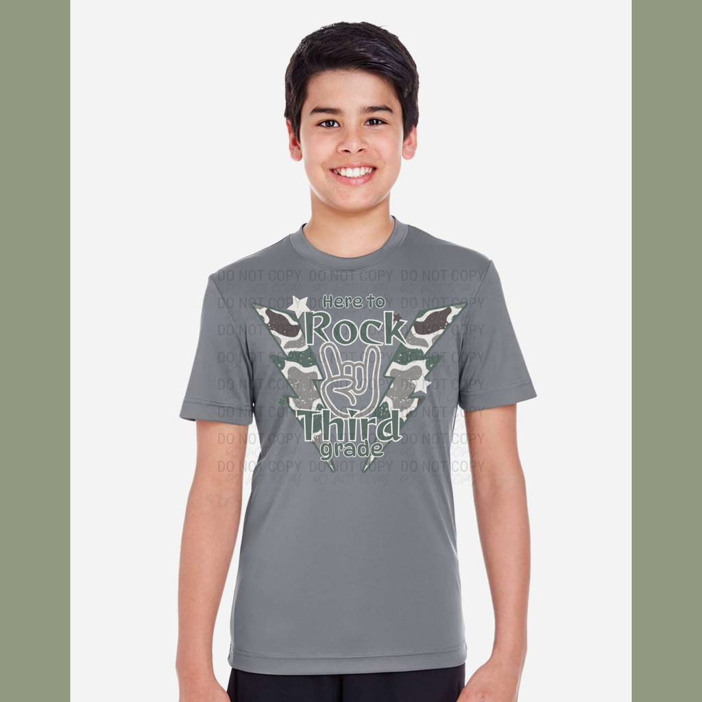 Rock Your Grade | Youth Tee | Comfort Colors, Performance, Bella Canvas