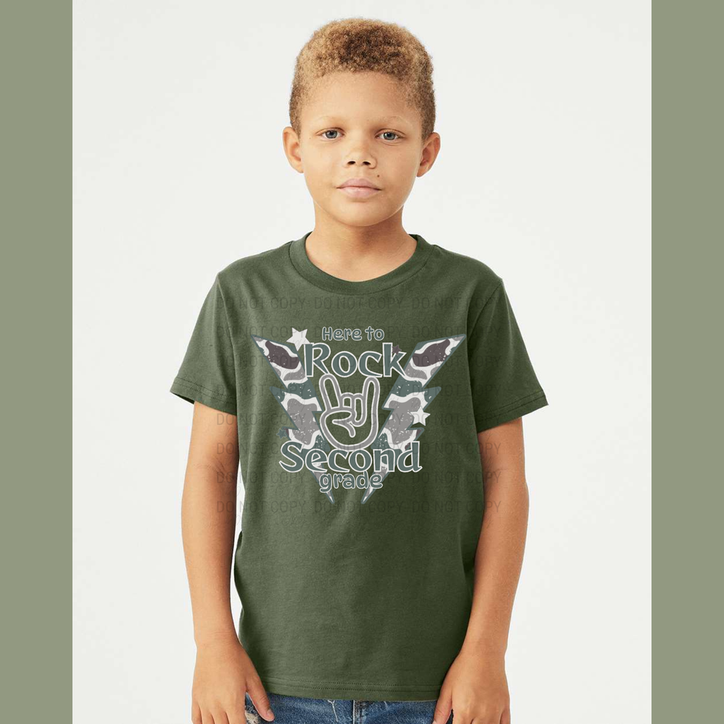 Rock Your Grade | Youth Tee | Comfort Colors, Performance, Bella Canvas