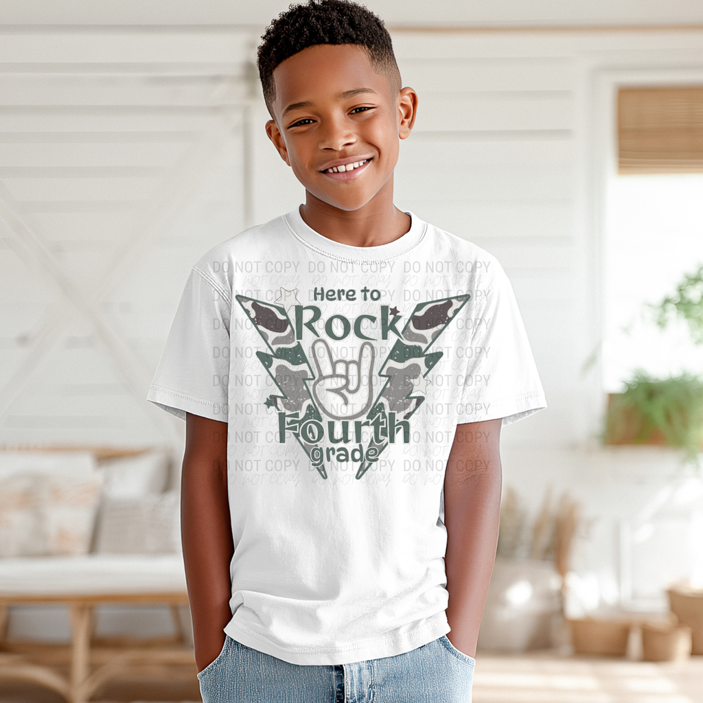 Rock Your Grade | Youth Tee | Comfort Colors, Performance, Bella Canvas