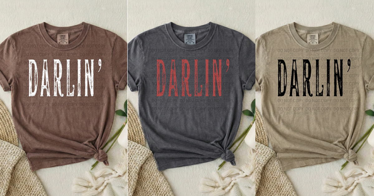 DARLIN' | Comfort Colors | 1717