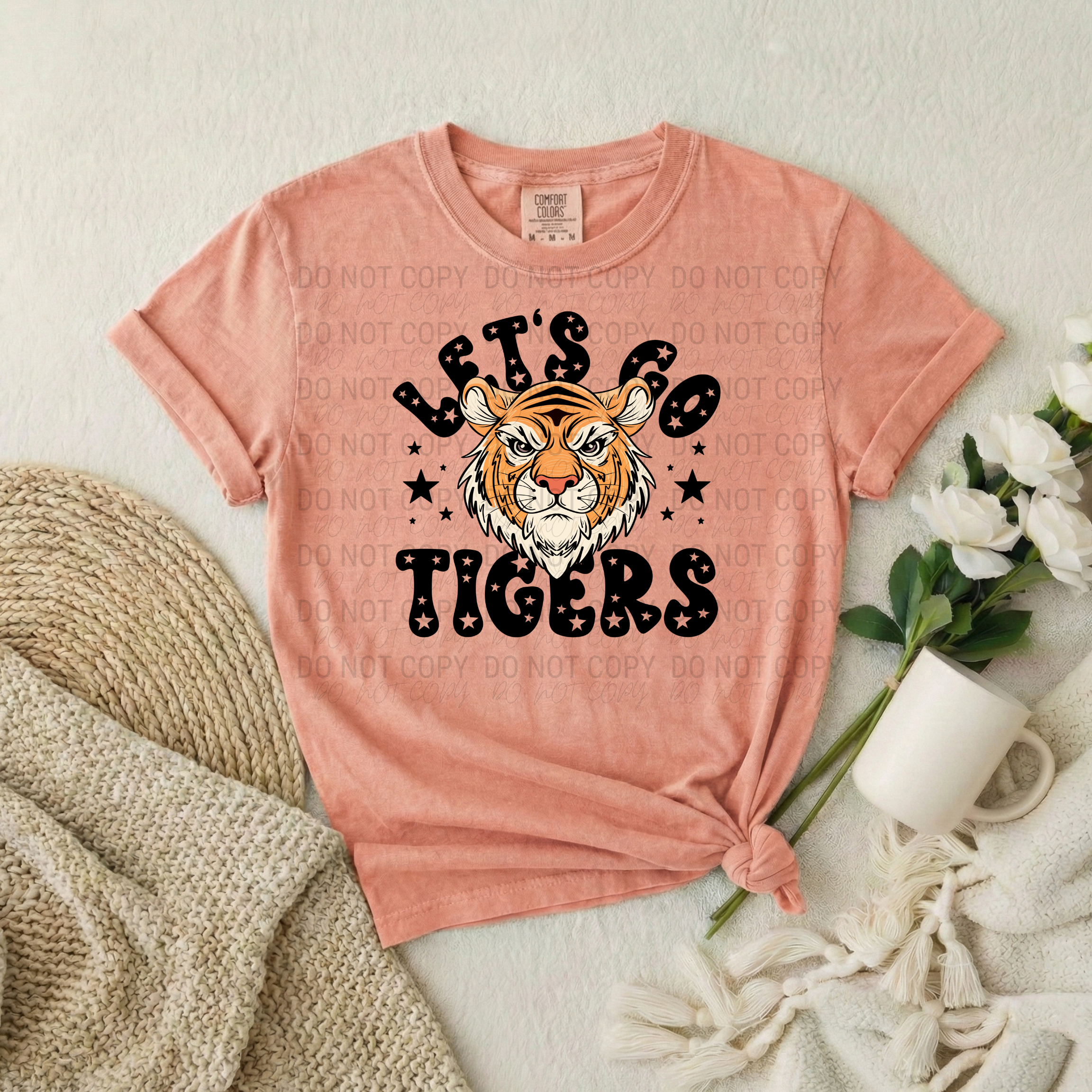 Let's Go Star Mascot | Comfort Colors | 1717