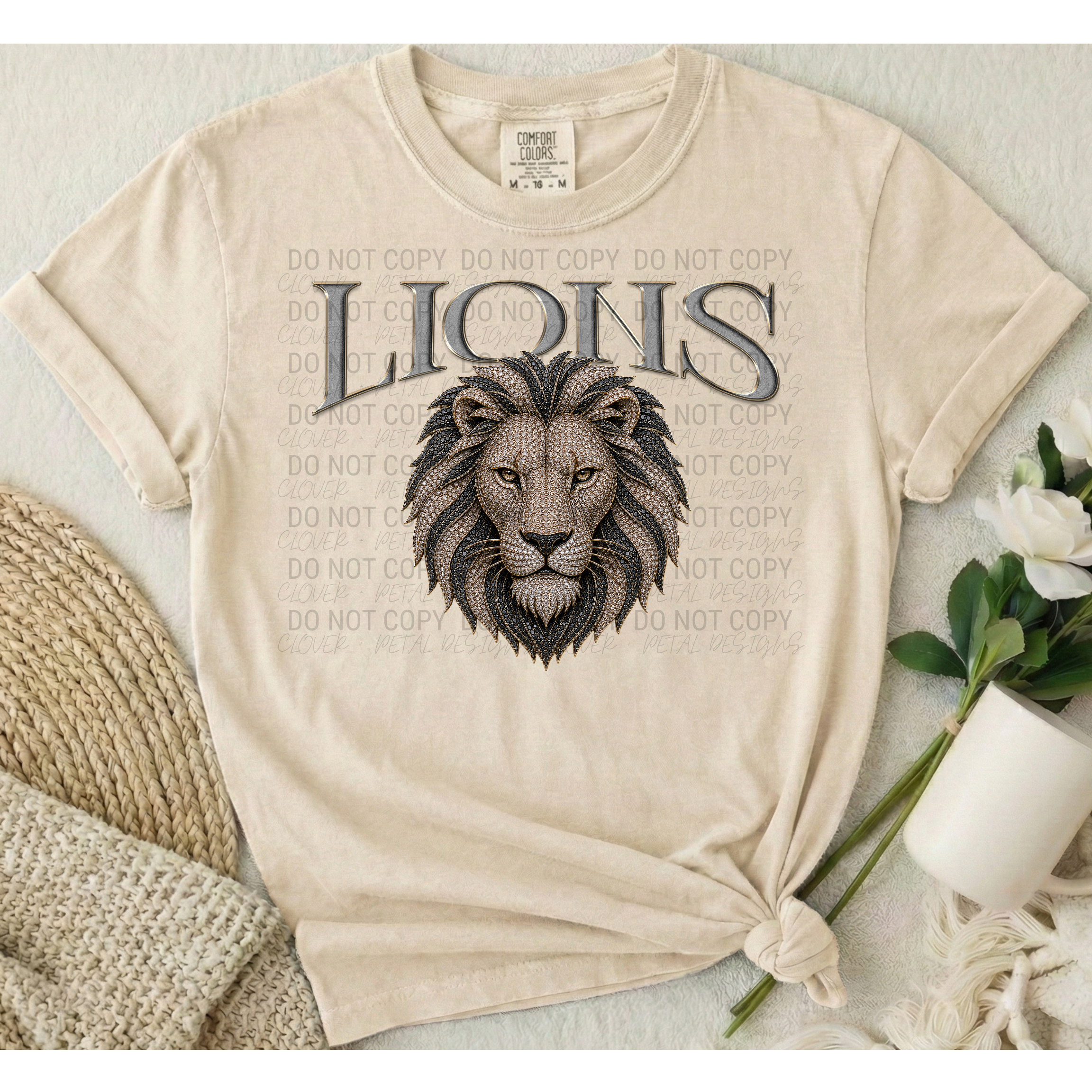 Bling Mascots | Comfort Colors | 1717