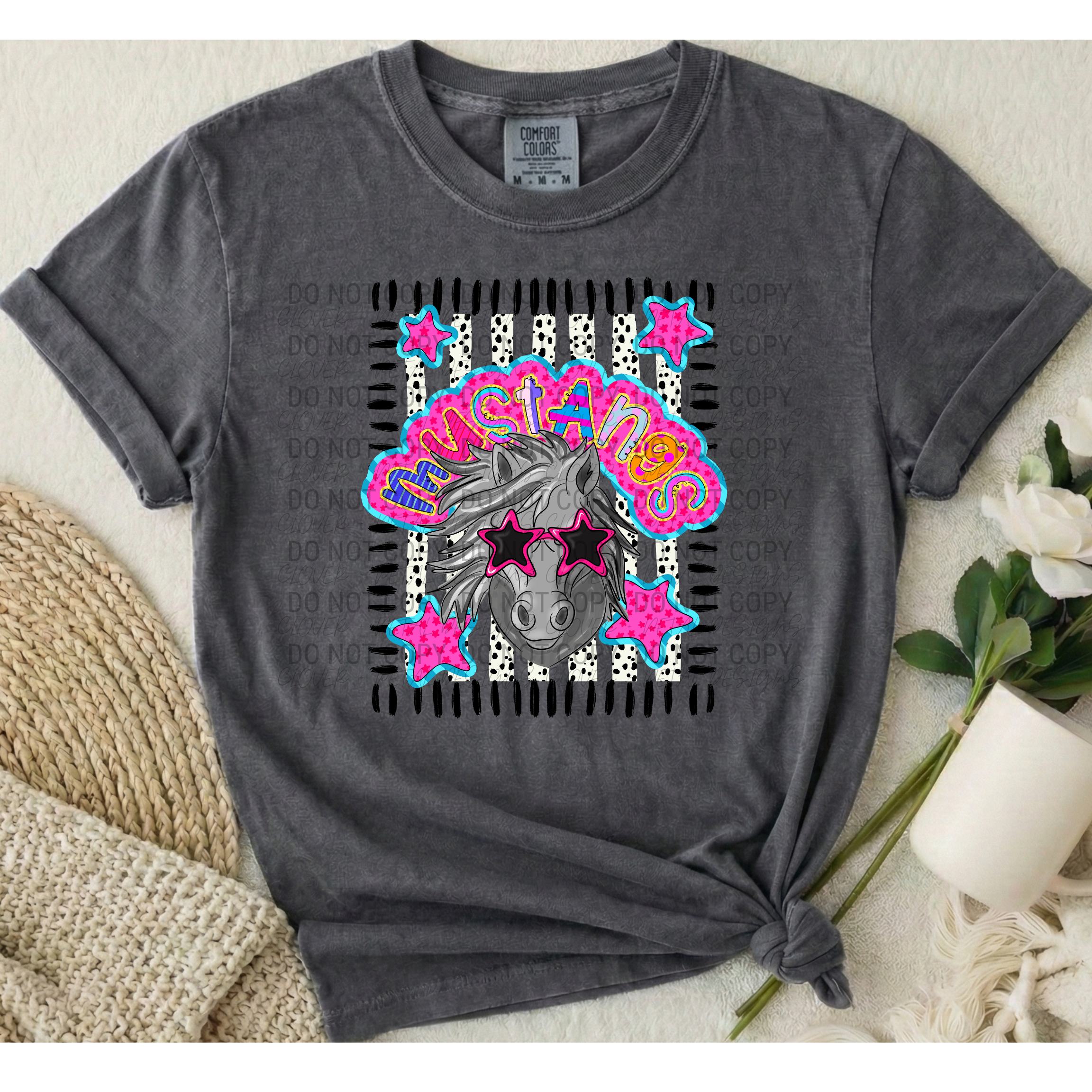 Doodle Dalmatian Mascots | Comfort Colors | 1717