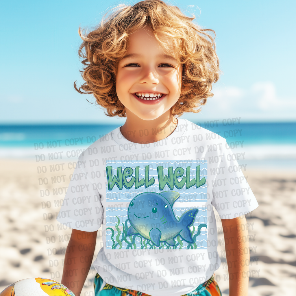 Youth Ocean Tee Kids Whale Shirt Watercolor Marine Design Children Summer Clothing Beach Vacation Shirt Cute Whale Graphic Tee Ocean Birthday Gift Perfect Whale Lover Present Comfort Colors Youth Shirt Children Casual Wear Ocean Theme Party