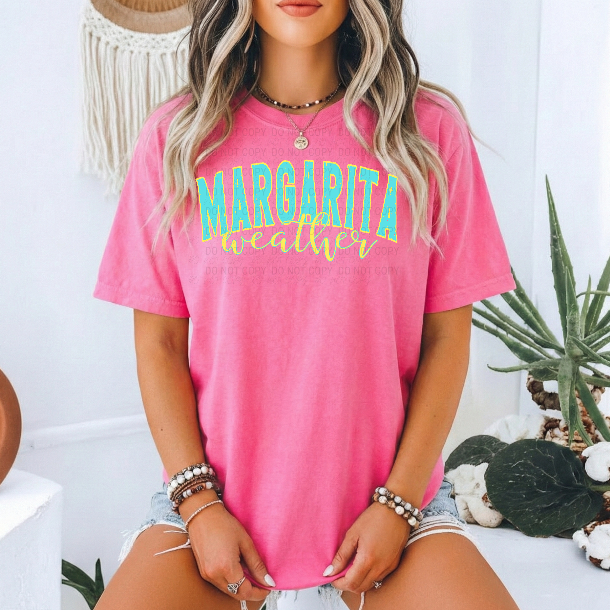 Beach Vacation Shirt Women Oversized Tee Comfort Colors Coral Peach Summer Graphic Shirt Neon Grunge Text Design Bachelorette Party Outfit Perfect Girls Weekend Wear Casual Beach Style Relaxed Fit Tee Tropical Vacation Margarita Weather Apparel Soft Fabric