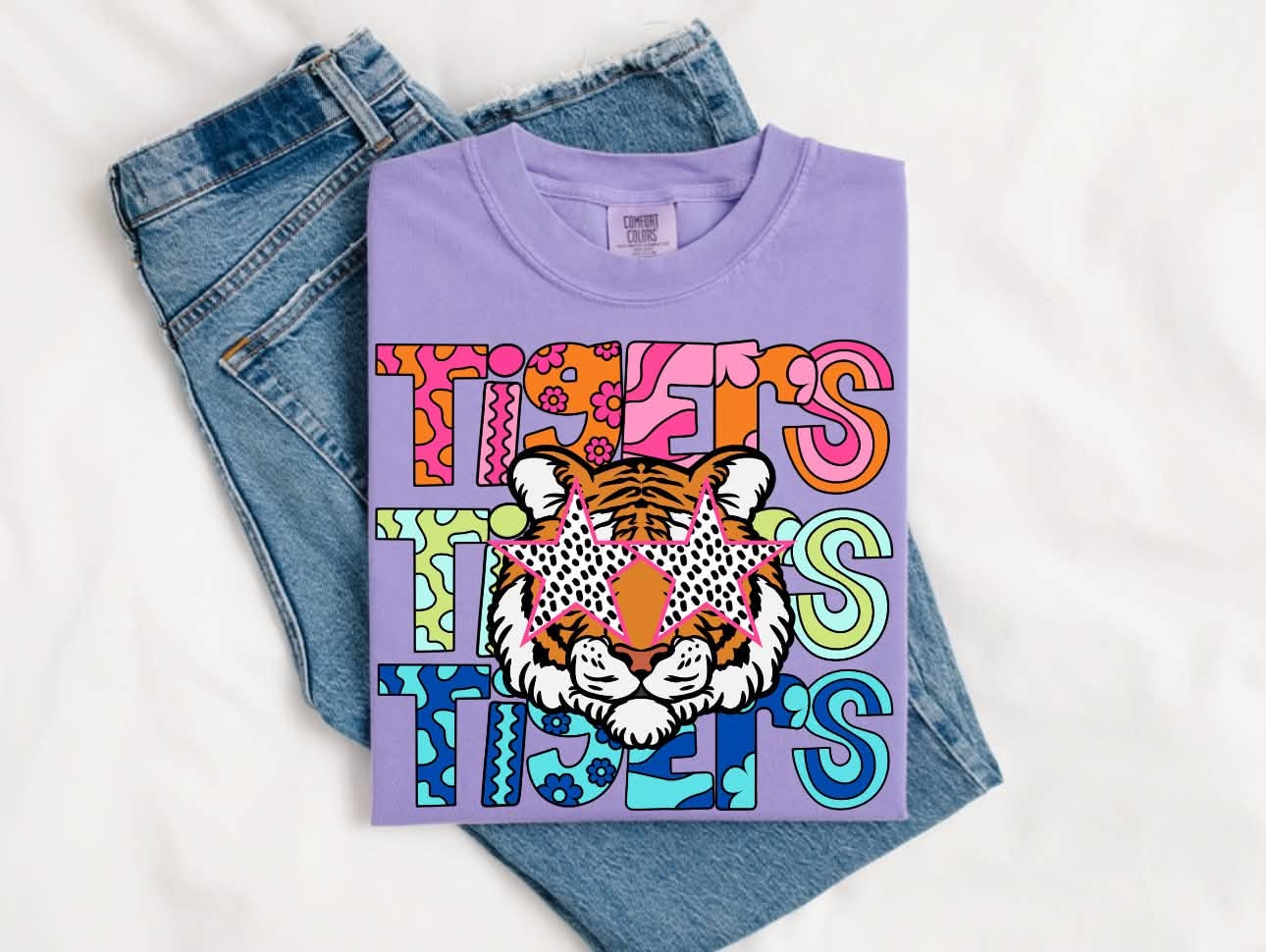 Groovy Mascot | Comfort Colors | 9018 Youth Tee