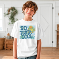 Kids Octopus Shirt Funny Beach Vacation Tee Summer Clothing Cute Cartoon Design Ocean Wave Graphics Blue Green Colors Perfect Birthday Gift Beach Trip Essential Summer Camp Outfit Pool Party Wear Sea Animal Theme Graphic Tee Kids Fashion
