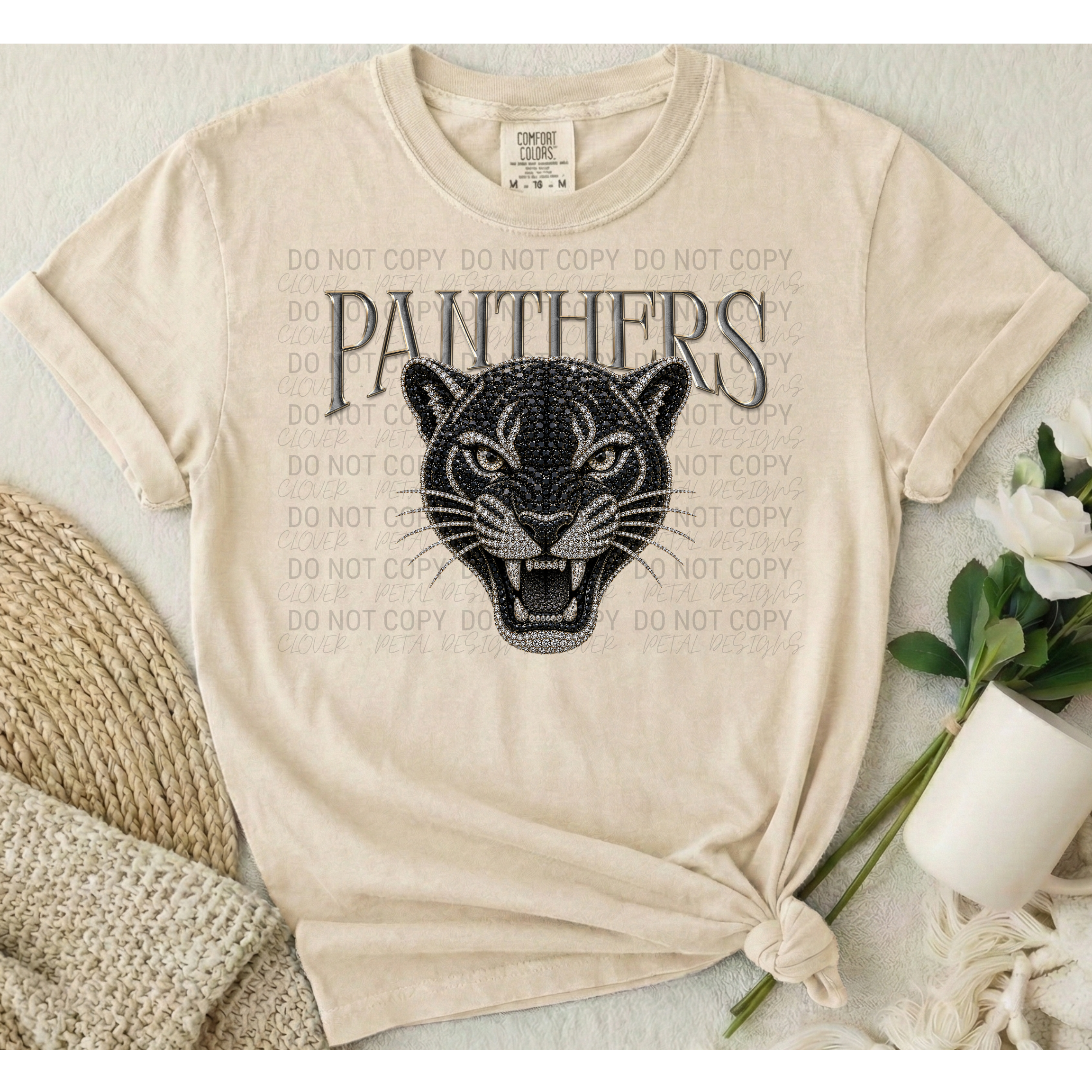 Bling Mascots | Comfort Colors | 1717