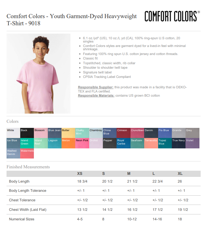 Rock Your Grade | Youth Tee | Comfort Colors, Performance, Bella Canvas