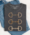 Brushstroke Horse Bit | Comfort Colors | 9018 Youth Tee