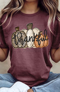 Trendy Thankful Pumpkins | Bella Canvas | 3001