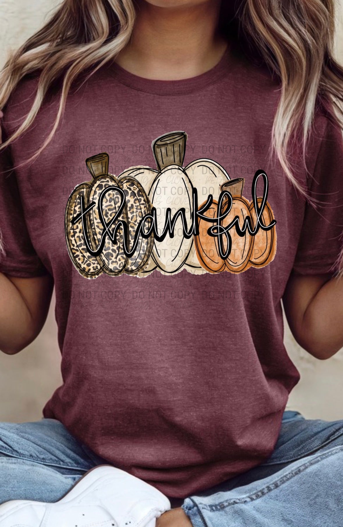 Trendy Thankful Pumpkins | Bella Canvas | 3001