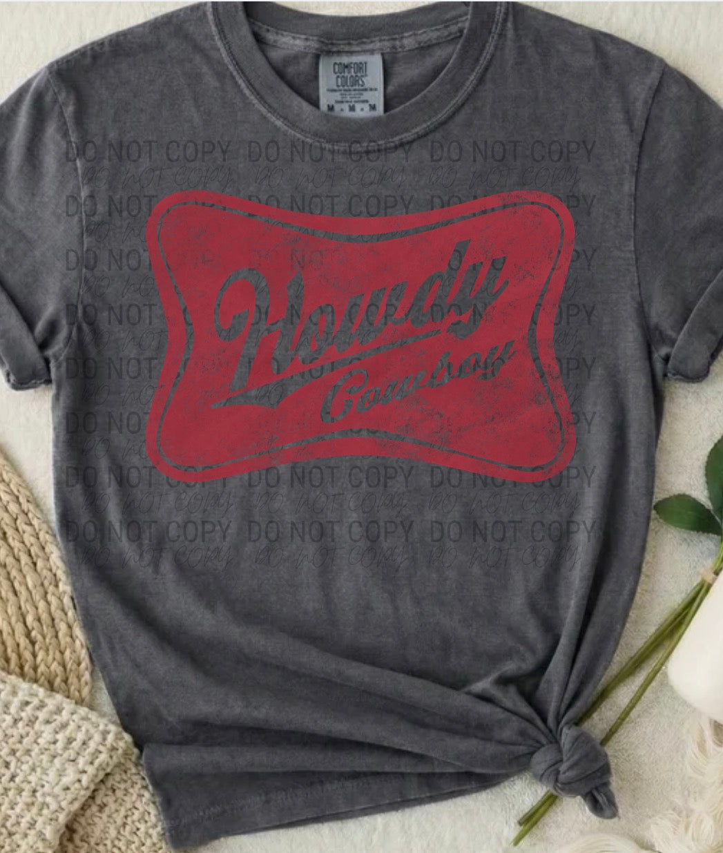 Howdy Cowboy | Comfort Colors | 1717
