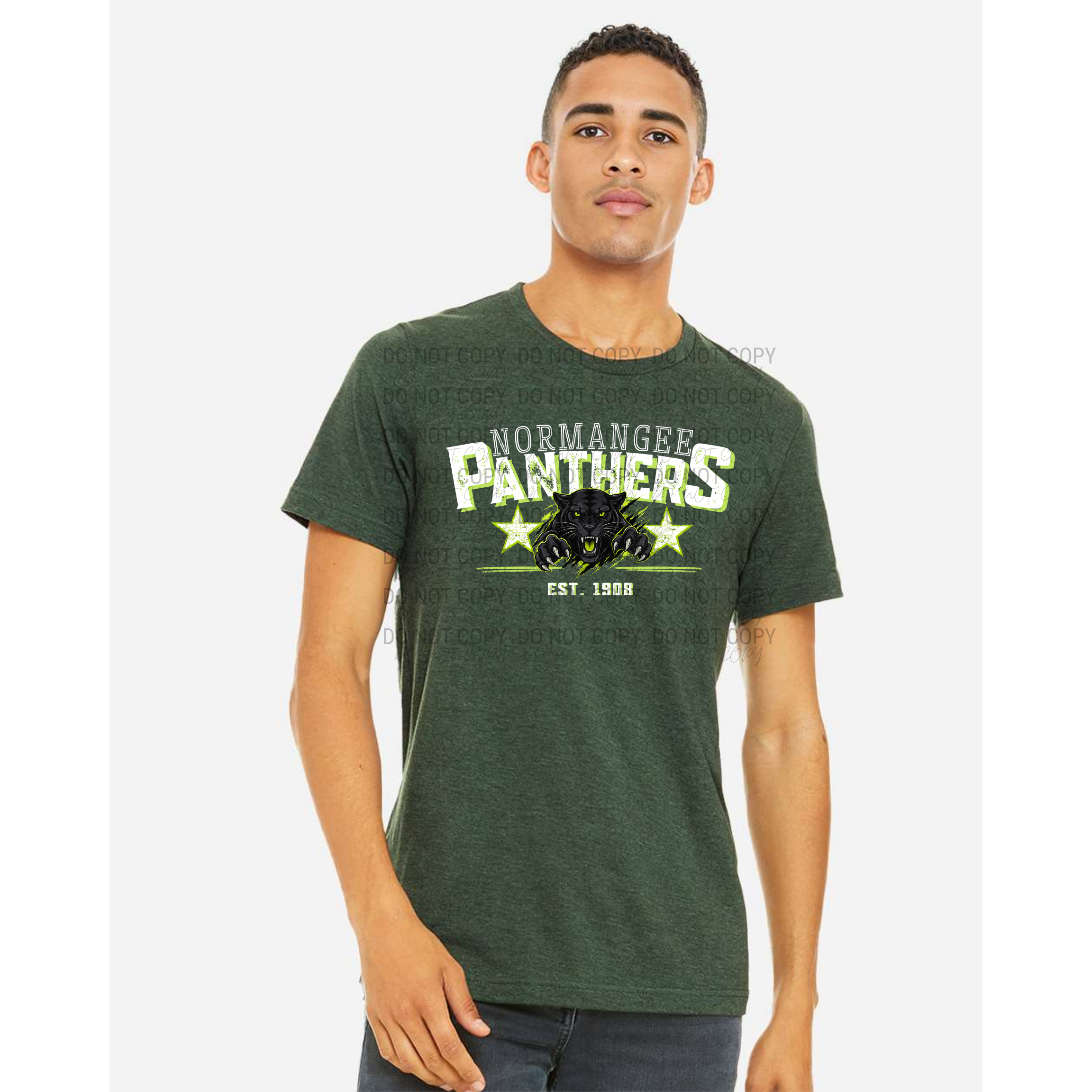 Normangee Panthers 1908 | Bella Canvas | 3001