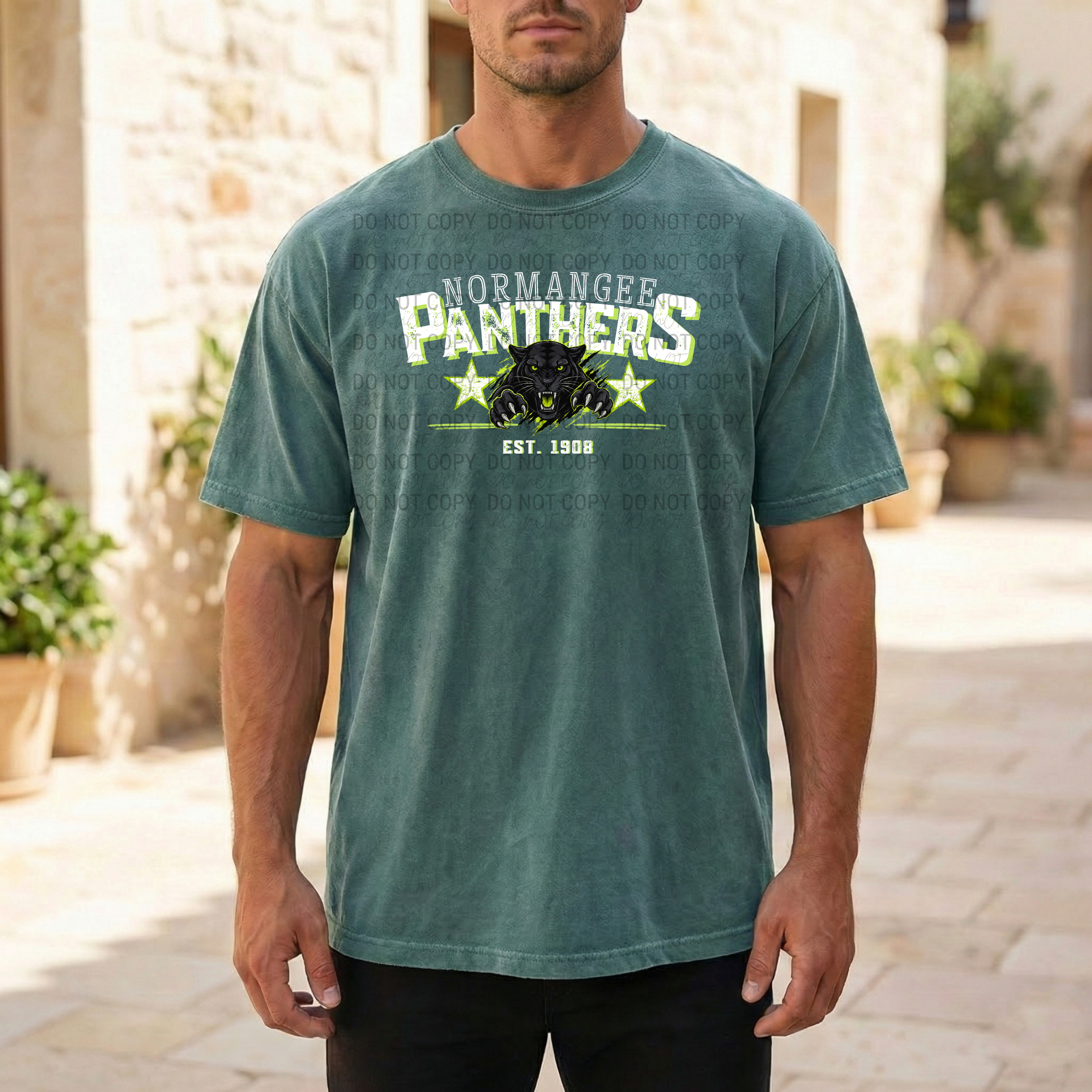 Normangee Panthers 1908| Comfort Colors | 1717