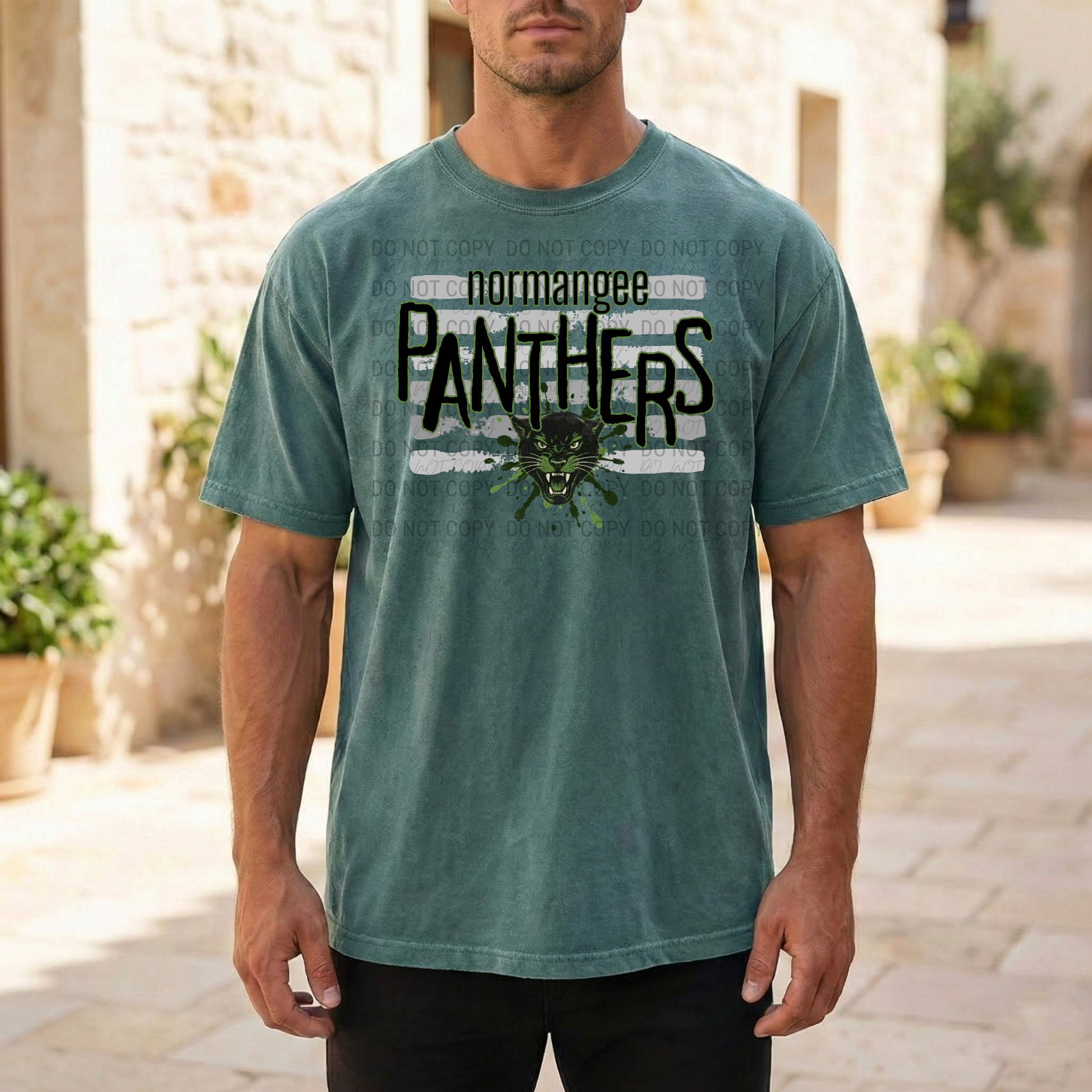 Graffiti Normangee Panthers | Comfort Colors | 1717