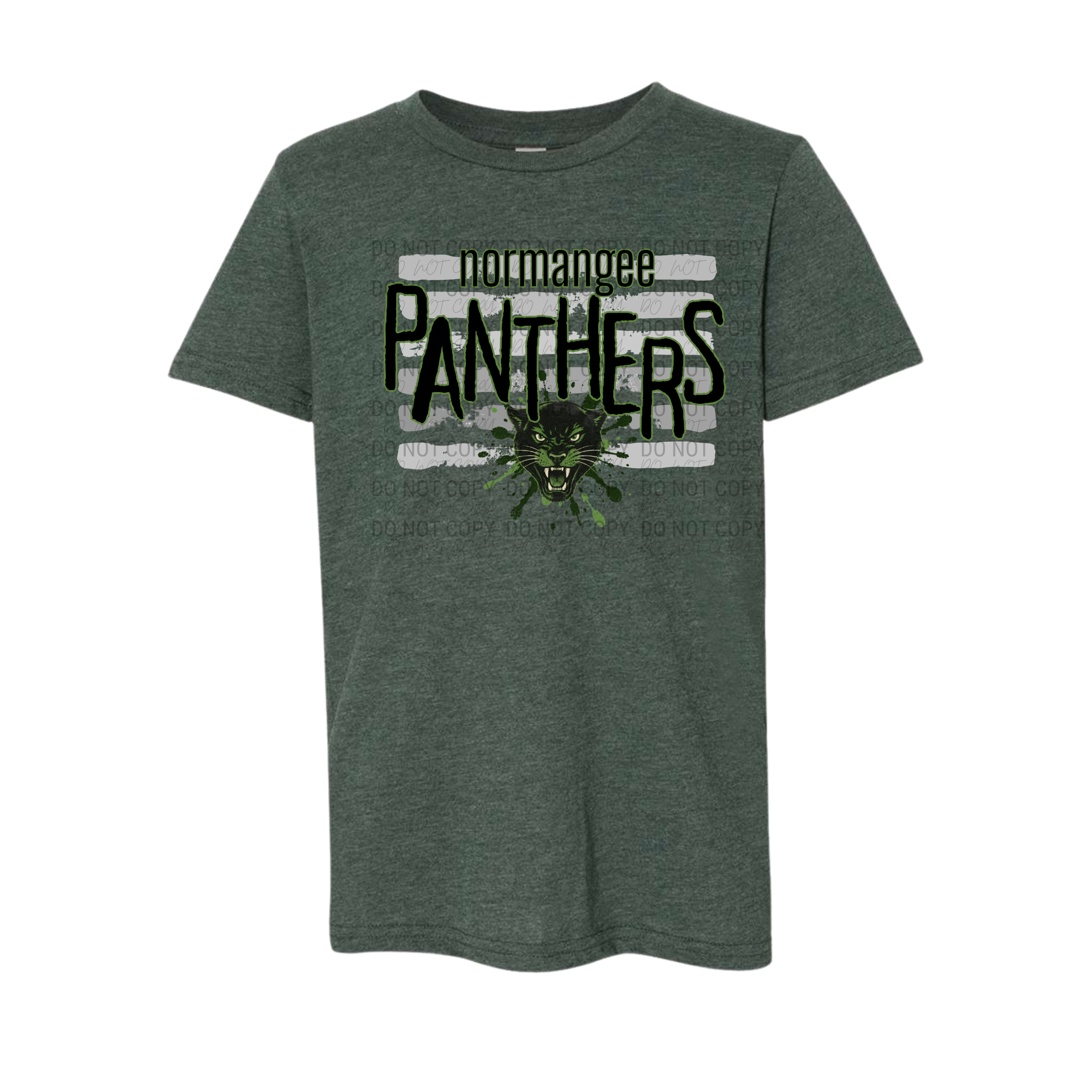 Graffiti Normangee Panthers | Bella | 3001Y Youth Tee
