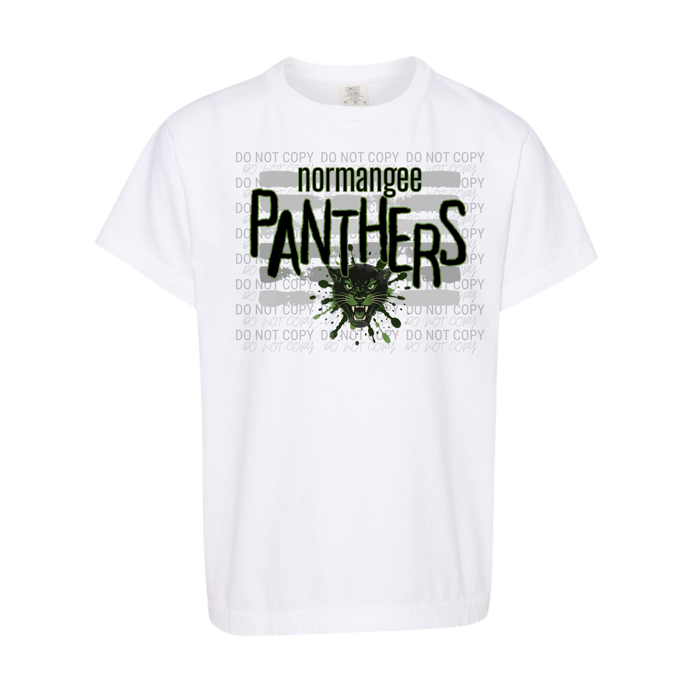Graffiti Normangee Panthers | Comfort Colors | 9018 Youth Tee