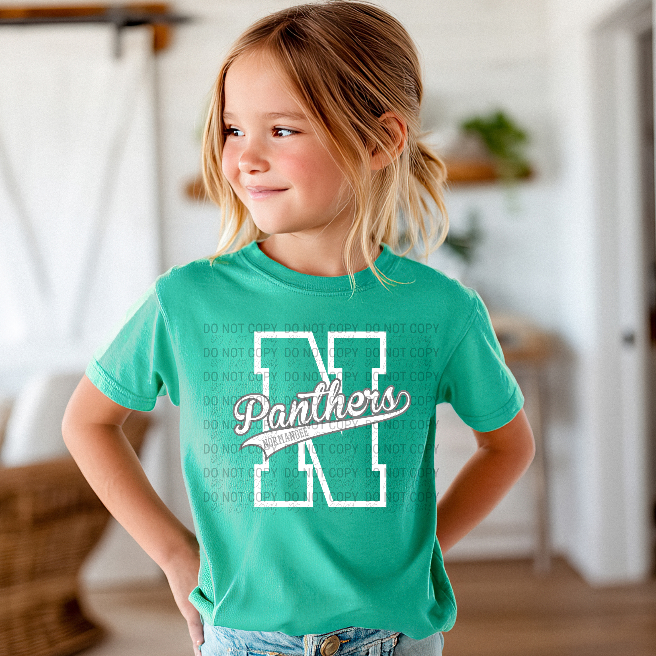 N Panthers | Comfort Colors | 9018 Youth Tee