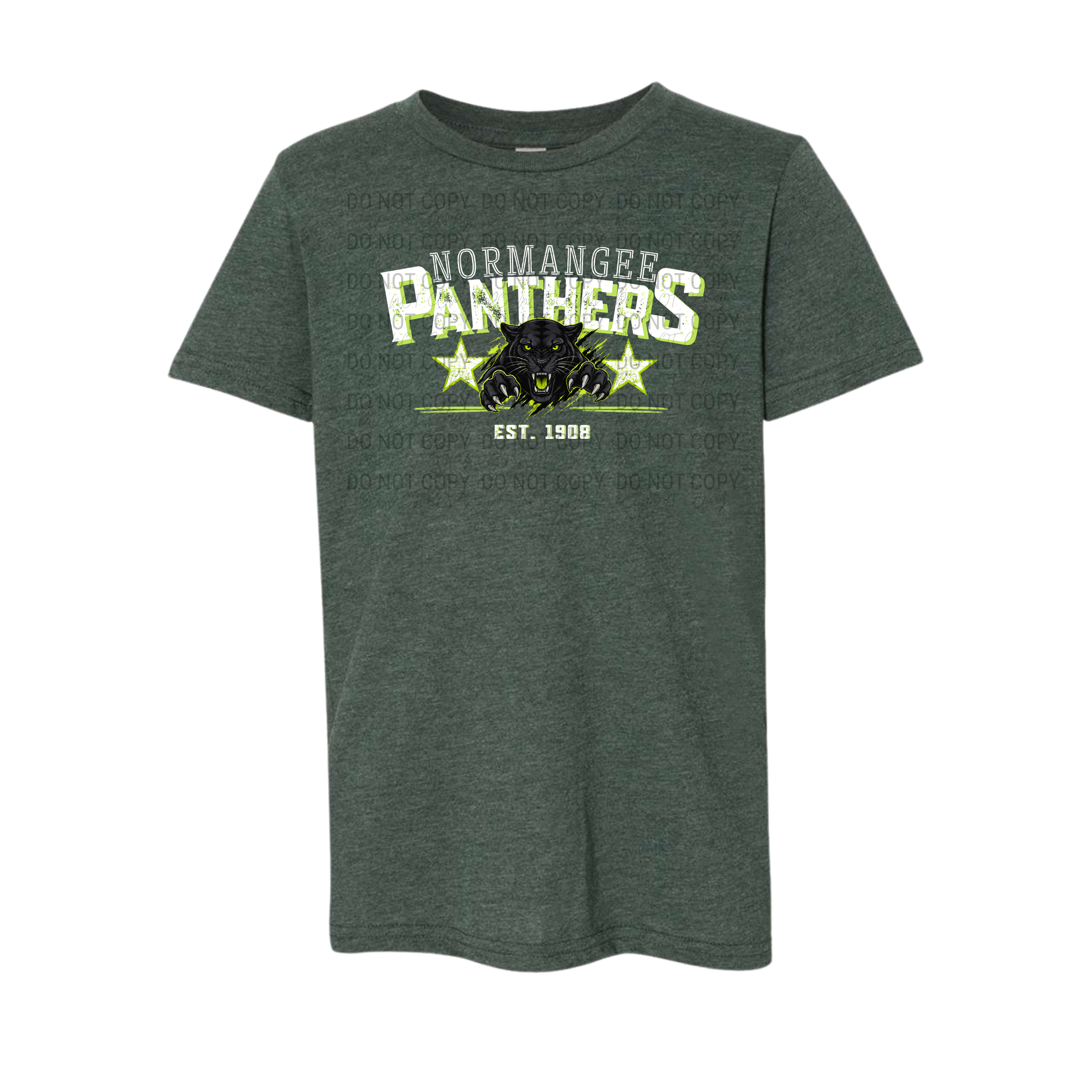 Normangee Panthers 1908 | Bella | 3001Y Youth Tee