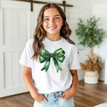 Panthers Bow | Comfort Colors | 9018 Youth Tee