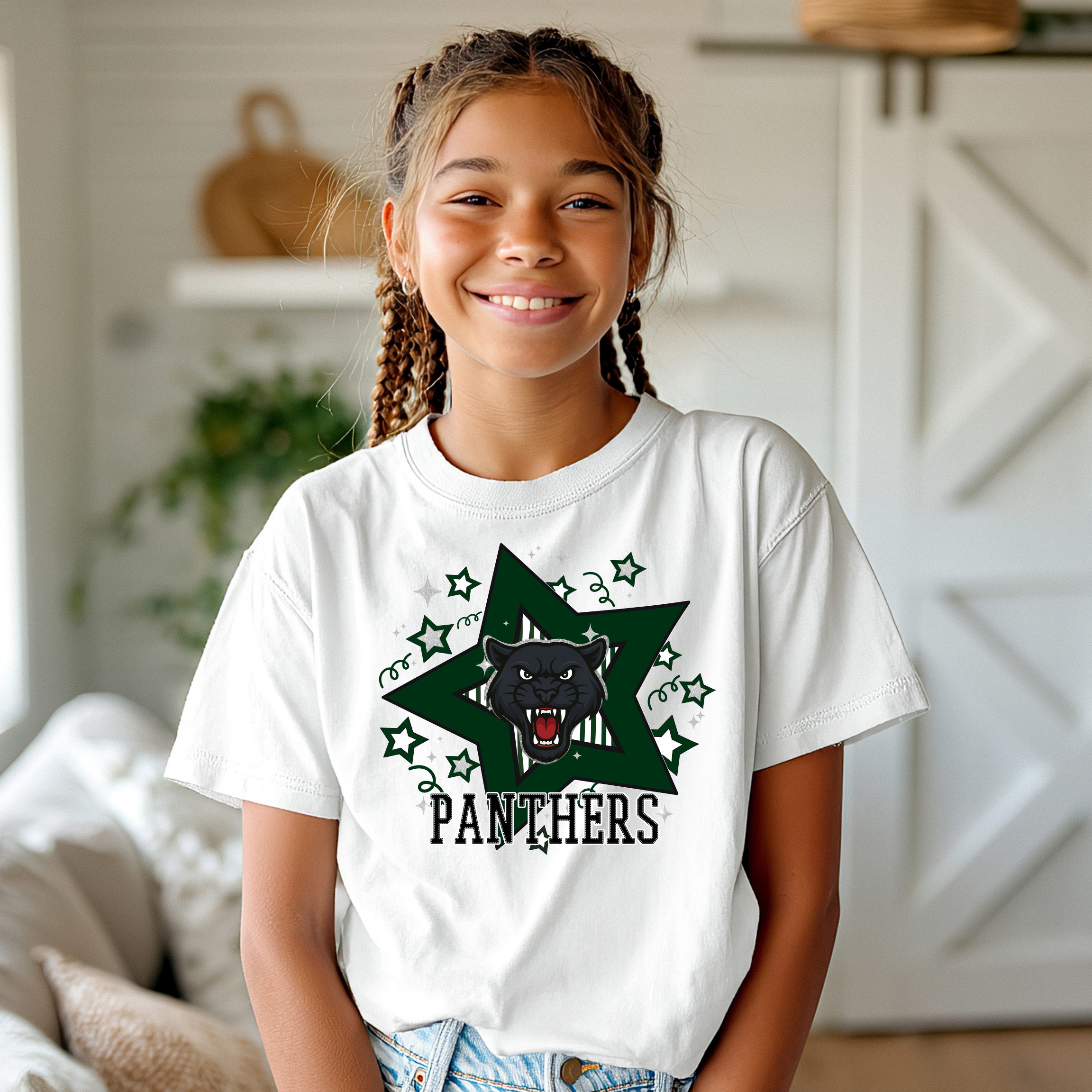 Star Panthers | Comfort Colors | 9018 Youth Tee