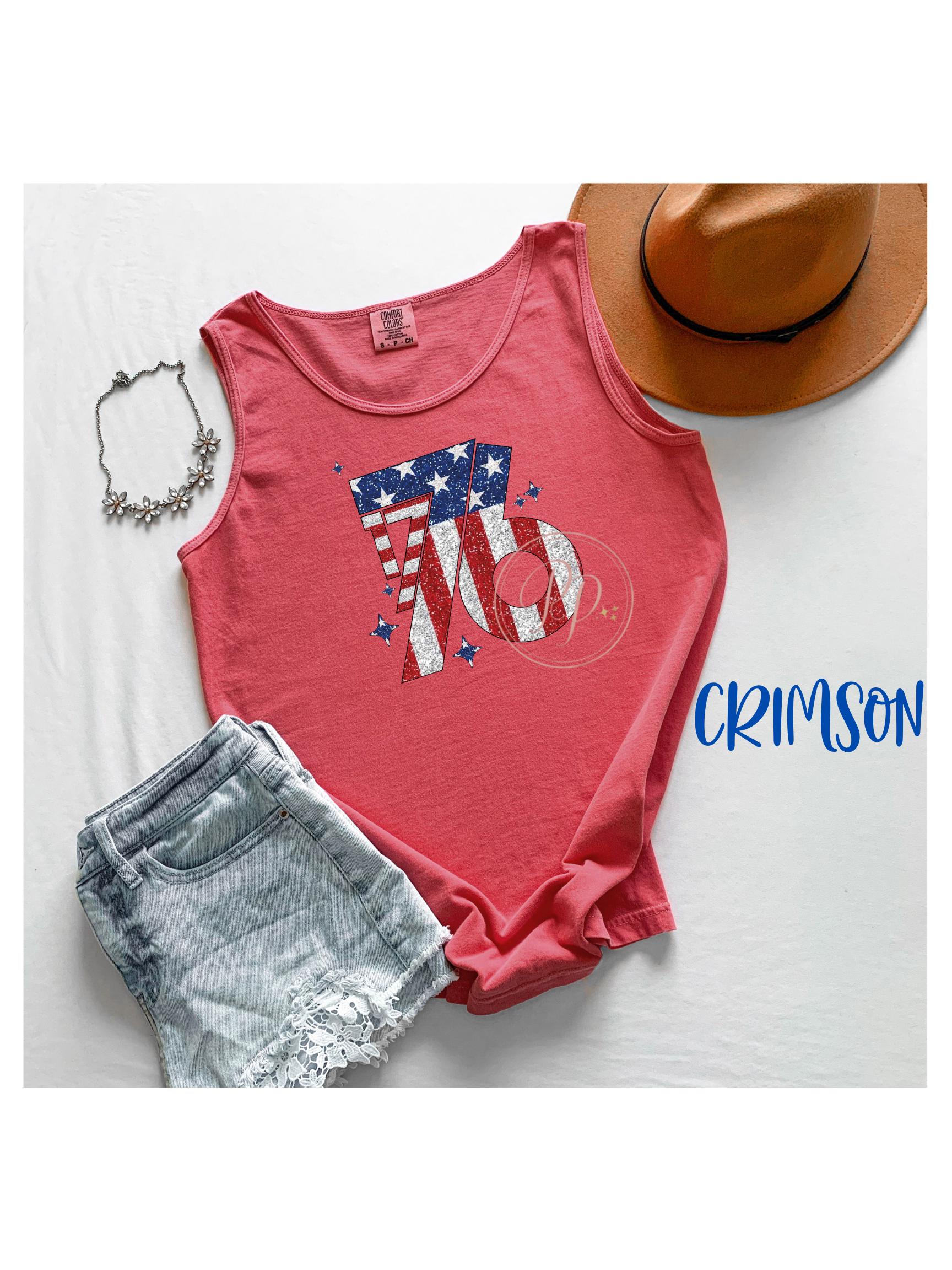 1776 Faux Glitter | Comfort Colors | Tank or Tee