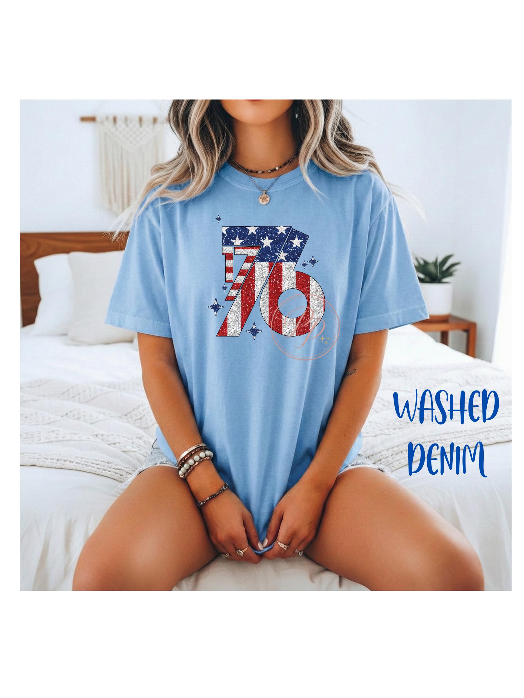 1776 Faux Glitter | Comfort Colors | Tank or Tee