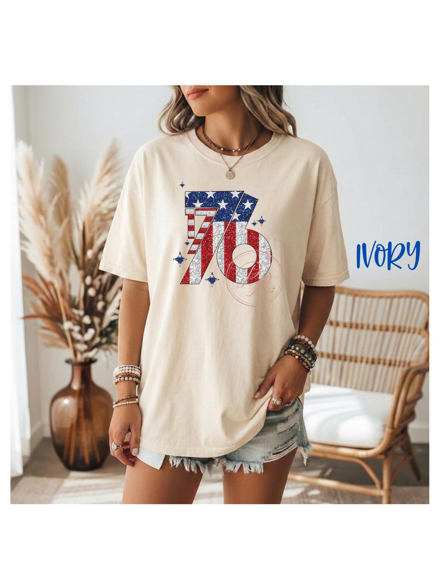 1776 Faux Glitter | Comfort Colors | Tank or Tee